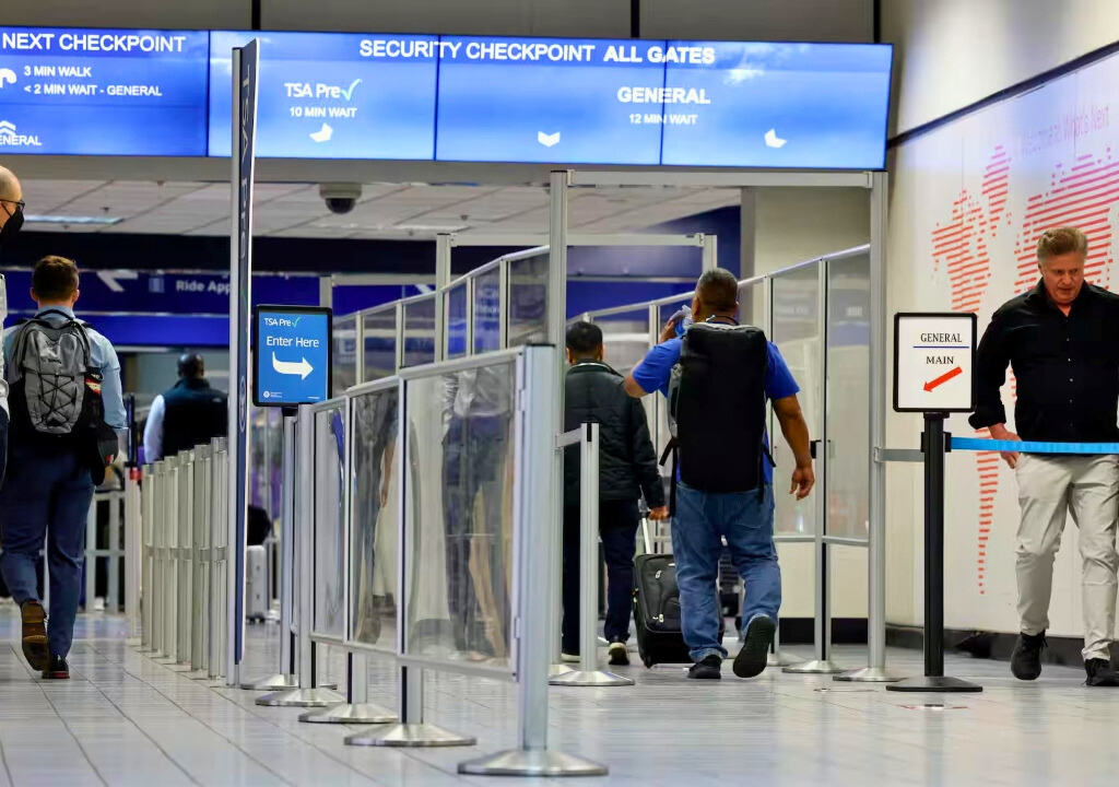 walk through security scanners