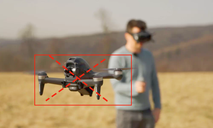 Anti FPV Drone Interference Range