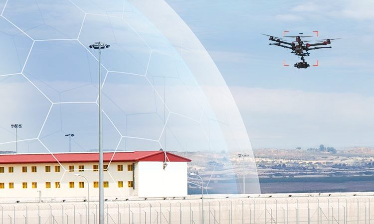 Guernsey Prison Anti Drone Fence Used