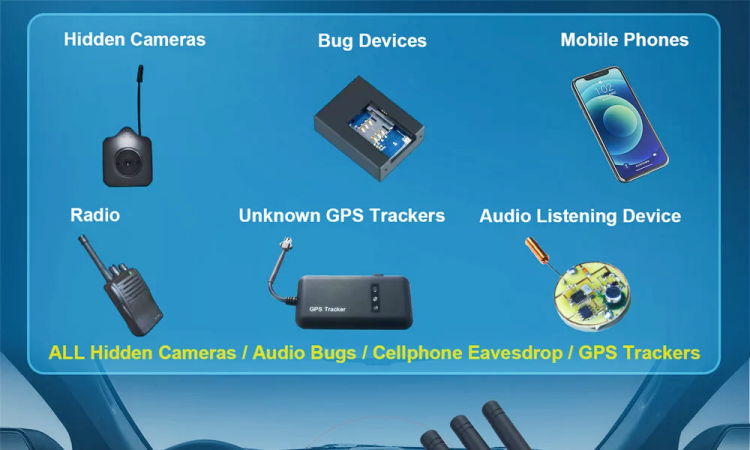 What are Bug & RF Detectors